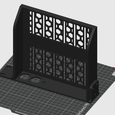 Tấm blank plate passthrough modular 19-inch kèm shelf