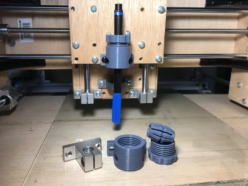 Bộ Giữ Bút Kiểu Collet cho CNC Plotter - Image 1