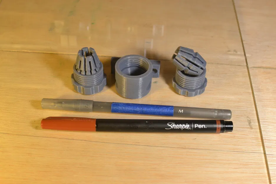 Bộ Giữ Bút Kiểu Collet cho CNC Plotter - Image 2