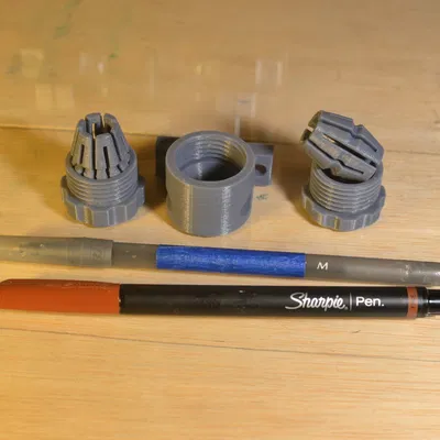 Bộ Giữ Bút Kiểu Collet cho CNC Plotter