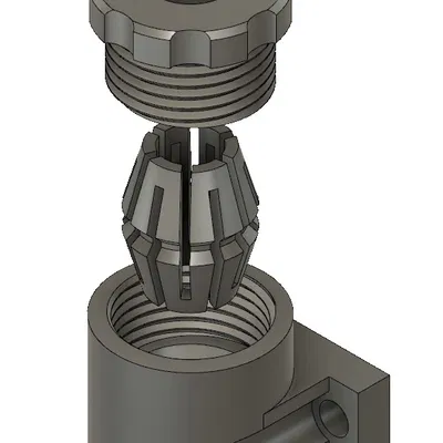 Bộ Giữ Bút Kiểu Collet cho CNC Plotter