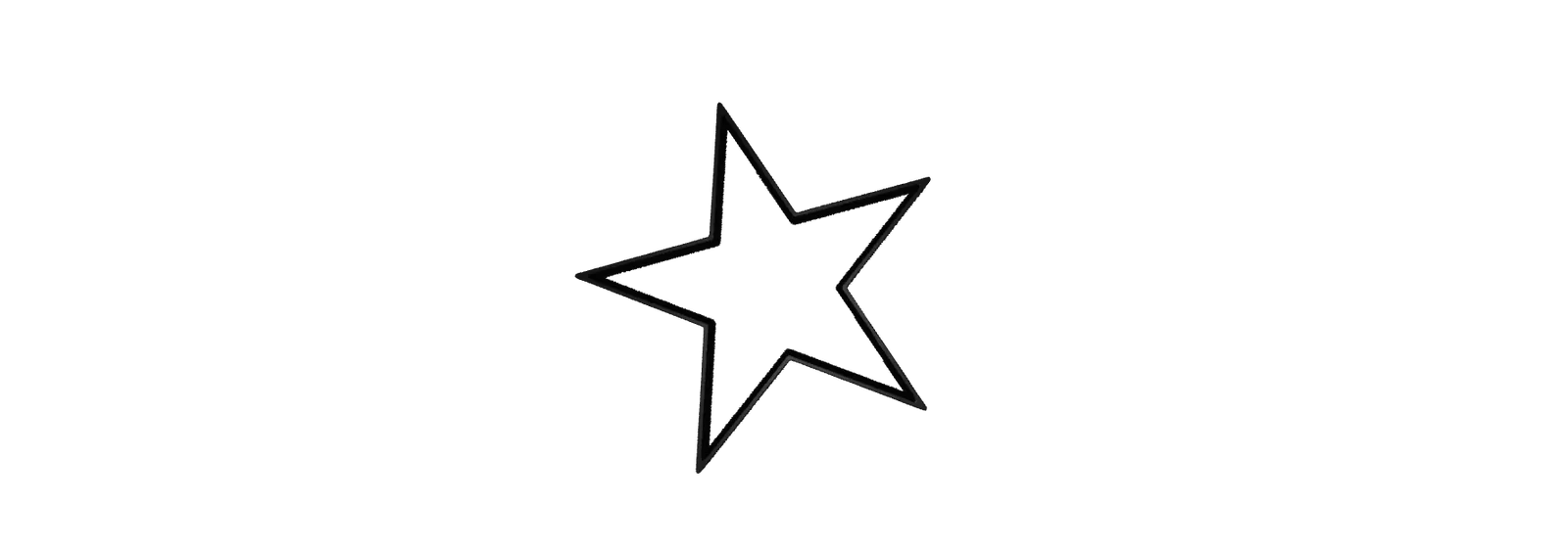 Mô Hình 3D "Silueta estrella" - Trang Trí Hình Ngôi Sao - Image 1