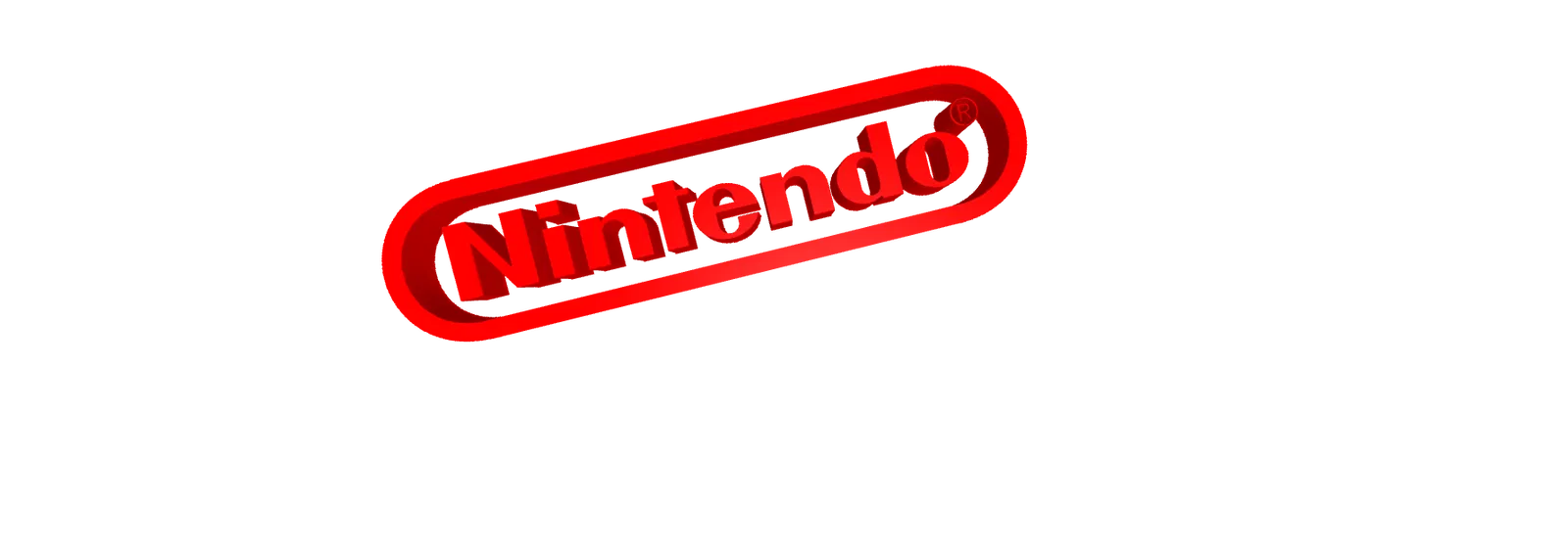 Logo Nintendo 3D - Mô Hình Trang Trí Game Thủ - Image 1