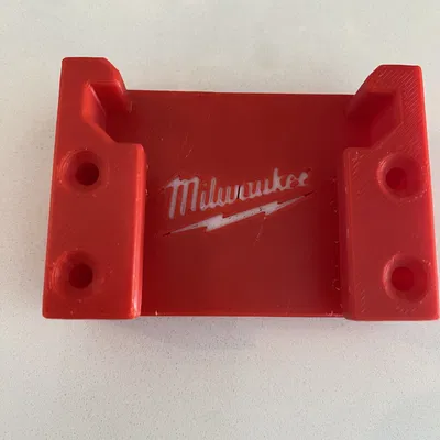 Kệ Giữ Pin Milwaukee M18 3D - Cất Giữ Gọn Gàng, Chuyên Nghiệp