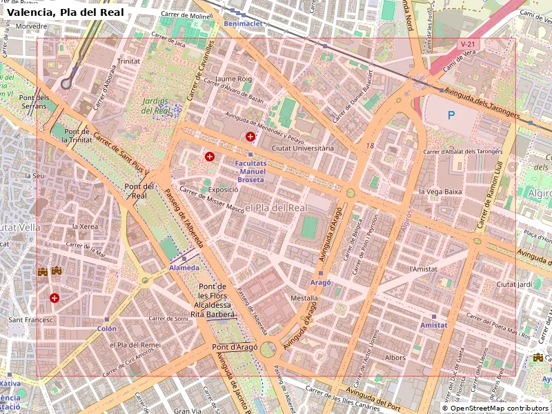 Valencia, Pla del Real, Tây Ban Nha - Mô hình 3D mini địa hình - Image 8