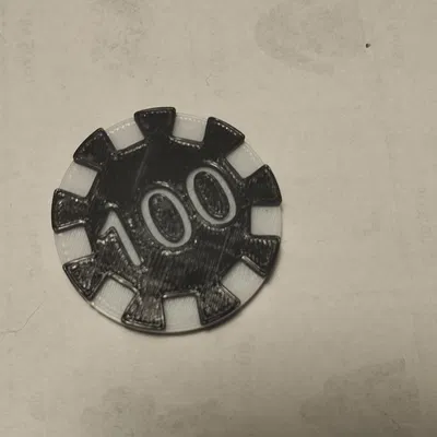 Chip Poker 3D Theo Yêu Cầu - In Theo Mệnh Giá