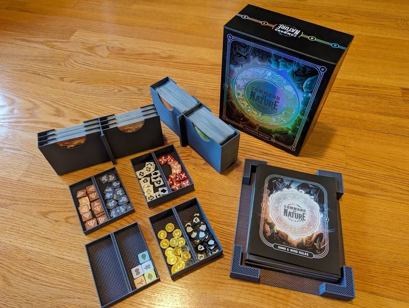 Organizer hộp gốc: Command of Nature KS + Expansion (vừa sleeve) - Image 1