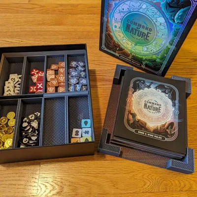 Organizer hộp gốc: Command of Nature KS + Expansion (vừa sleeve)