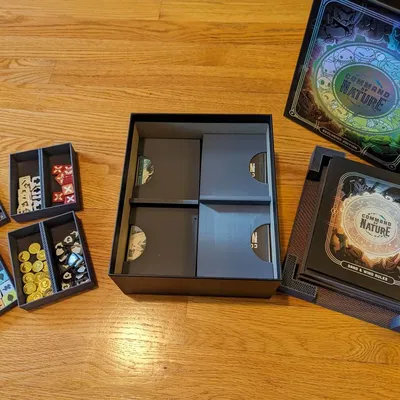 Organizer hộp gốc: Command of Nature KS + Expansion (vừa sleeve)