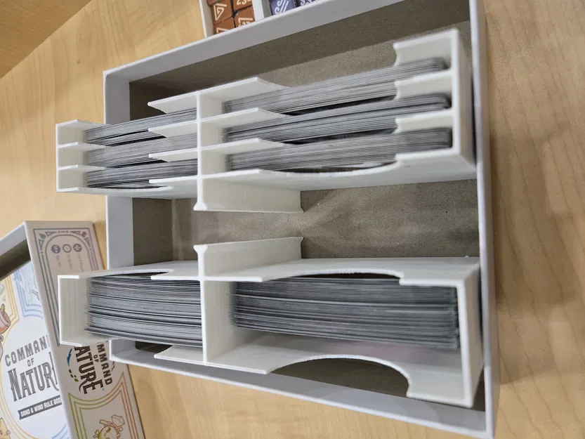 Khay đựng bài sleeved + token Command of Nature + Sand and Wind cho hộp base - Image 2