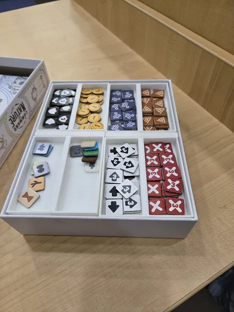 Khay đựng bài sleeved + token Command of Nature + Sand and Wind cho hộp base - Image 3