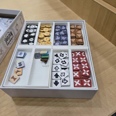 Khay đựng bài sleeved + token Command of Nature + Sand and Wind cho hộp base