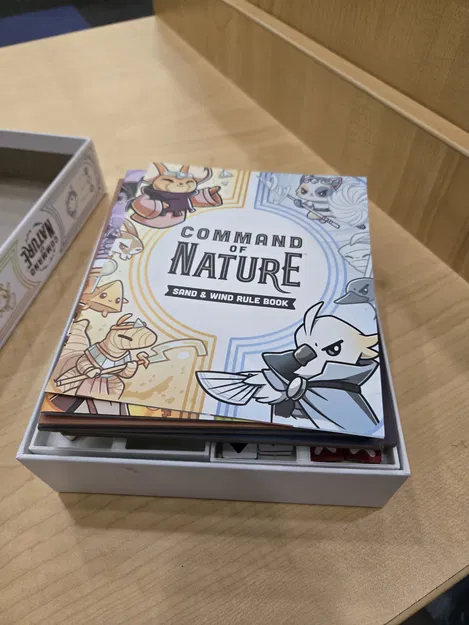 Khay đựng bài sleeved + token Command of Nature + Sand and Wind cho hộp base - Image 4