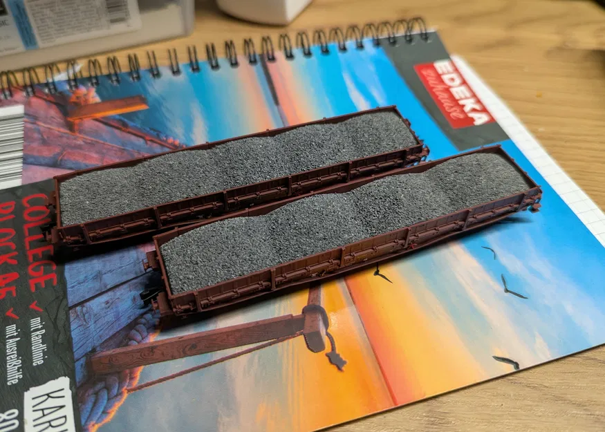 Ladung Samms Güterwagen (biến thể 5 gò) – TT 1:120 - Image 3