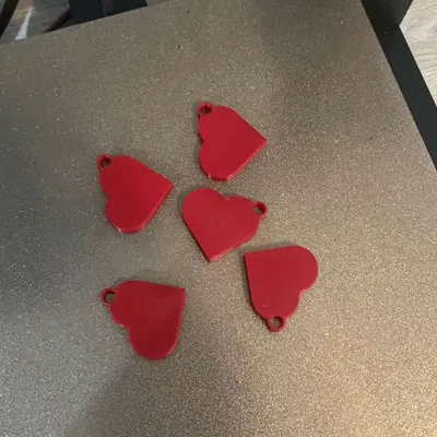 Móc khóa trái tim (Heart Keychain)