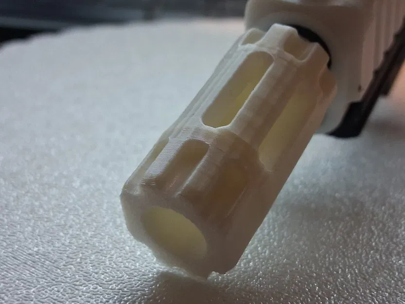 Muzzle Brake & Threaded Barrel cho Glock Fidget Keychain G26 – Đồ chơi mini trượt - Image 1