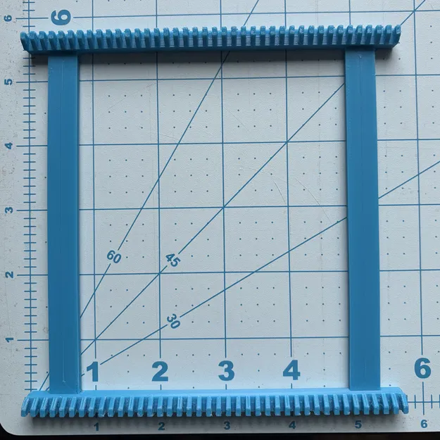 Khung Dệt Vải Mini 5.5 inch Tự In 3D - Image 1
