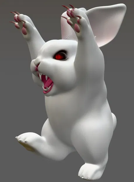 Evil Easter Bunny (Bad Bunny) – Thỏ Phục Sinh Ác - Image 1