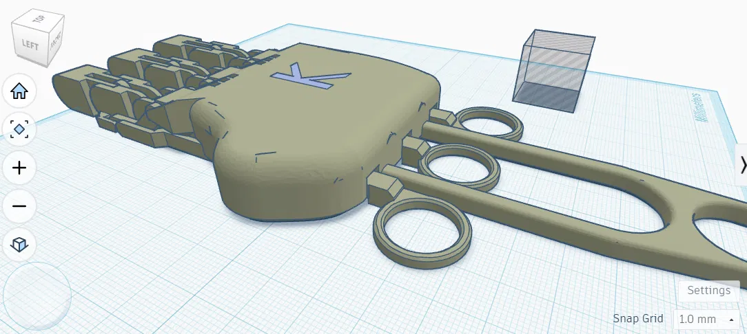 Mô hình Bàn Tay Người In 3D Chi Tiết - Image 1