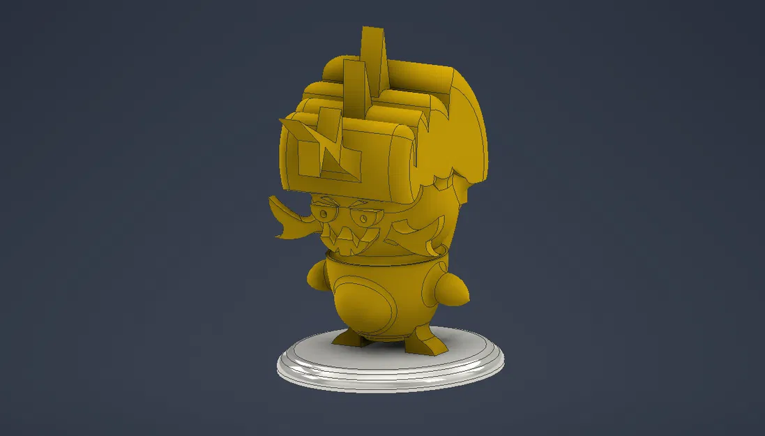 Mô Hình 3D Samuraiwoot - Tượng Pokémon Phong Cách Samurai - Image 1