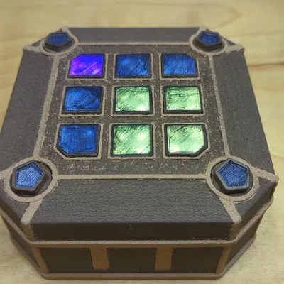 Hộp Mora Jai Box từ Blue Prince (in 3D, functional)