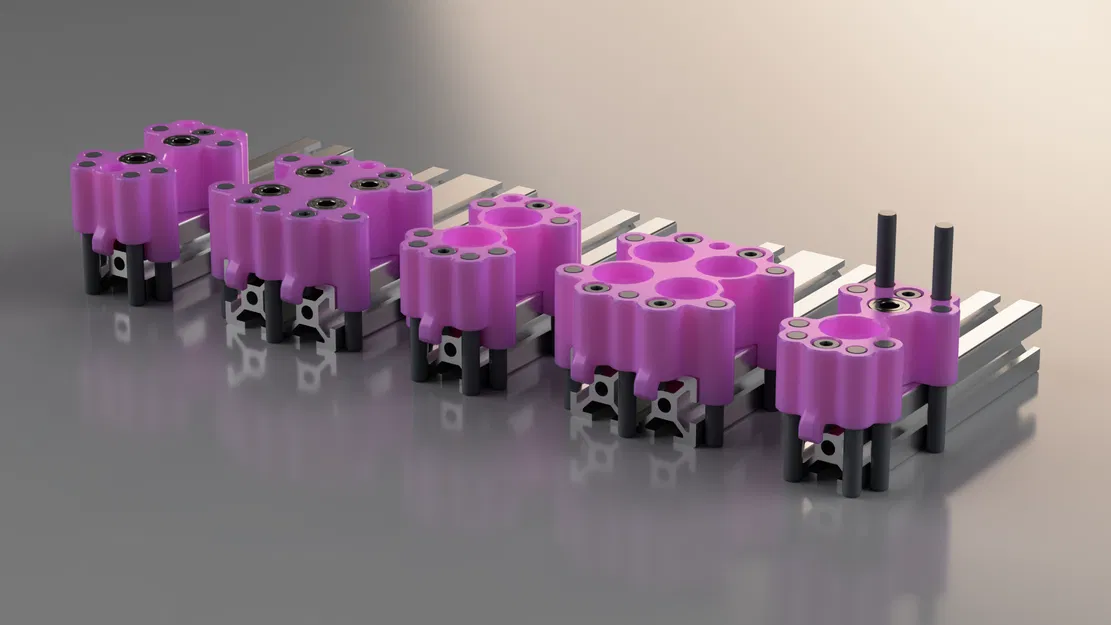 Bộ Gá Khoan Nhôm Định Hình Chính Xác - Image 1