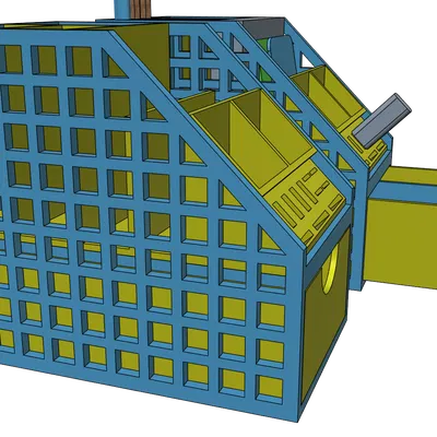 Khay organizer bàn làm việc in dễ, không cần support (đã test)