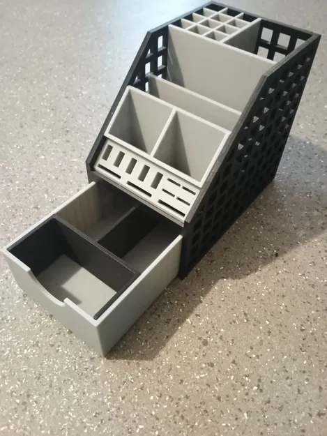 Khay organizer bàn làm việc in dễ, không cần support (đã test) - Image 17