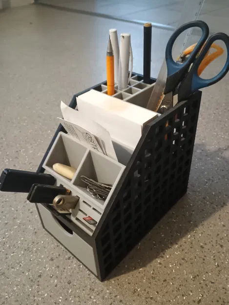 Khay organizer bàn làm việc in dễ, không cần support (đã test) - Image 22