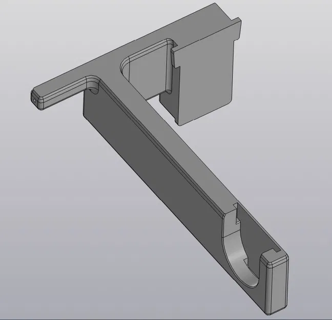 Giá đỡ cuộn filament đặc cho Qidi Q2 - Image 1