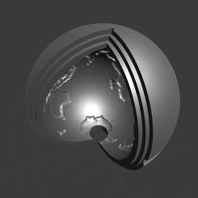 Khuôn Đúc Mô Hình Hành Tinh Trái Đất Sáng Tạo