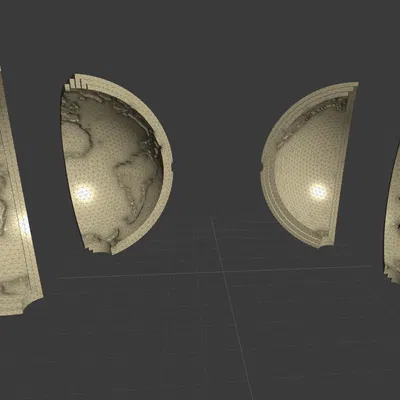 Khuôn Đúc Mô Hình Hành Tinh Trái Đất Sáng Tạo