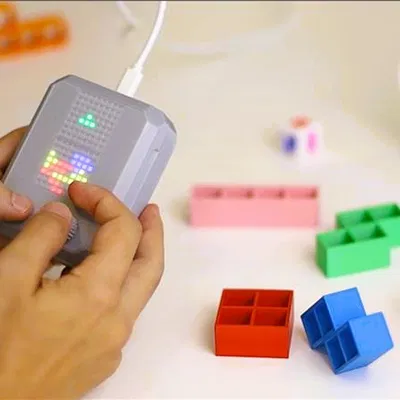 HP Robots LED Matrix Console – Máy game pixel RGB cho Otto