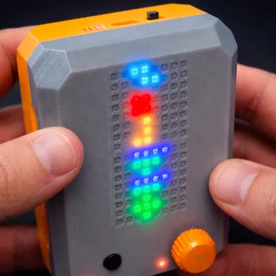 HP Robots LED Matrix Console – Máy game pixel RGB cho Otto