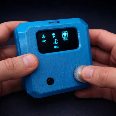 HP Robots OLED display console – Máy chơi game retro bỏ túi cho Otto