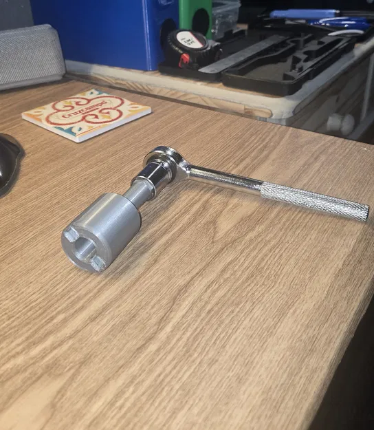 Tool siết wingnut bệ ngồi toilet kèm washer (Cải tiến - V2) - Image 1