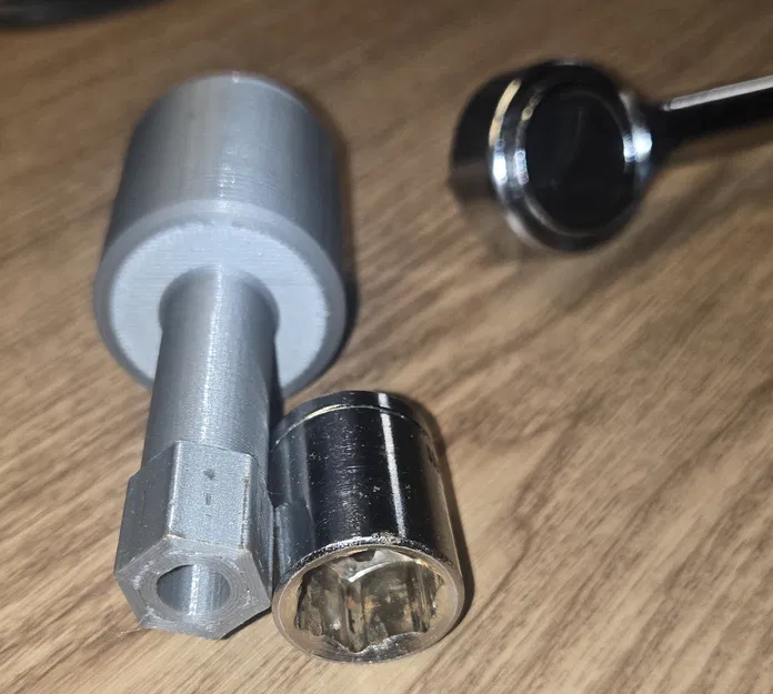 Tool siết wingnut bệ ngồi toilet kèm washer (Cải tiến - V2) - Image 3