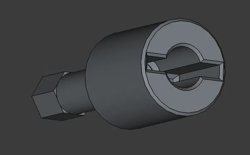 Tool siết wingnut bệ ngồi toilet kèm washer (Cải tiến - V2) - Image 4