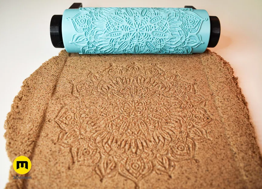 Con lăn tạo vân Texture Rollers - Mandalas #7 - Image 2