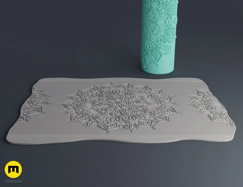 Con lăn tạo vân Texture Rollers - Mandalas #7 - Image 3