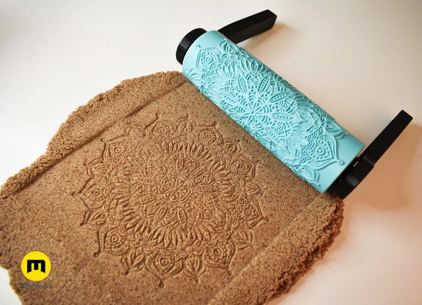 Con lăn tạo vân Texture Rollers - Mandalas #7 - Image 4