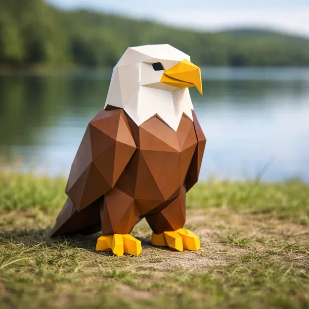 Abstract Minimal Animals – Bộ Chim (Low Poly) - Image 2