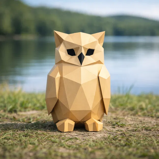 Abstract Minimal Animals – Bộ Chim (Low Poly) - Image 3