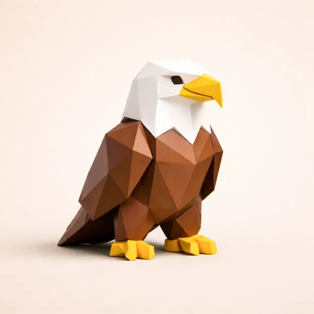 Abstract Minimal Animals – Bộ Chim (Low Poly) - Image 10