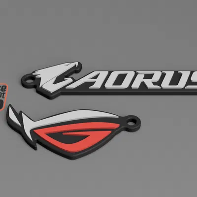 Móc khóa Asus ROG - AORUS Gigabyte (Keychain/Portachiavi/Porte Clès)