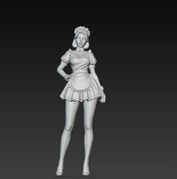 Mô Hình Cô Gái Trợ Lý Xinh Đẹp Trang Phục Lolita - Image 3