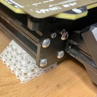 Damper trần Gyroid TPU chống rung (Silentblock) cho Prusa MK4/MK3 – F3D