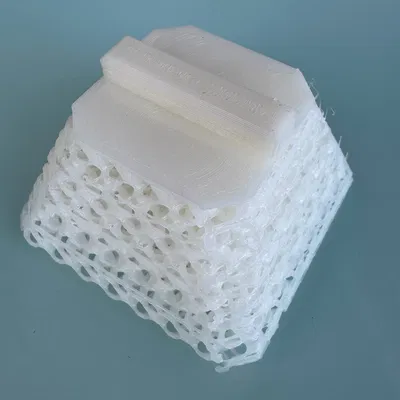 Damper trần Gyroid TPU chống rung (Silentblock) cho Prusa MK4/MK3 – F3D