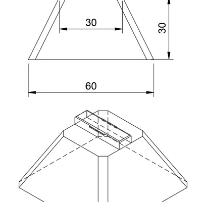 Damper trần Gyroid TPU chống rung (Silentblock) cho Prusa MK4/MK3 – F3D