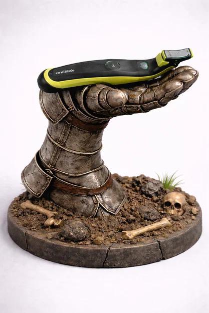 Giá Đỡ Philips OneBlade Găng Tay Giáp (Armored Gauntlet Philips OneBlade Holder) - Image 1
